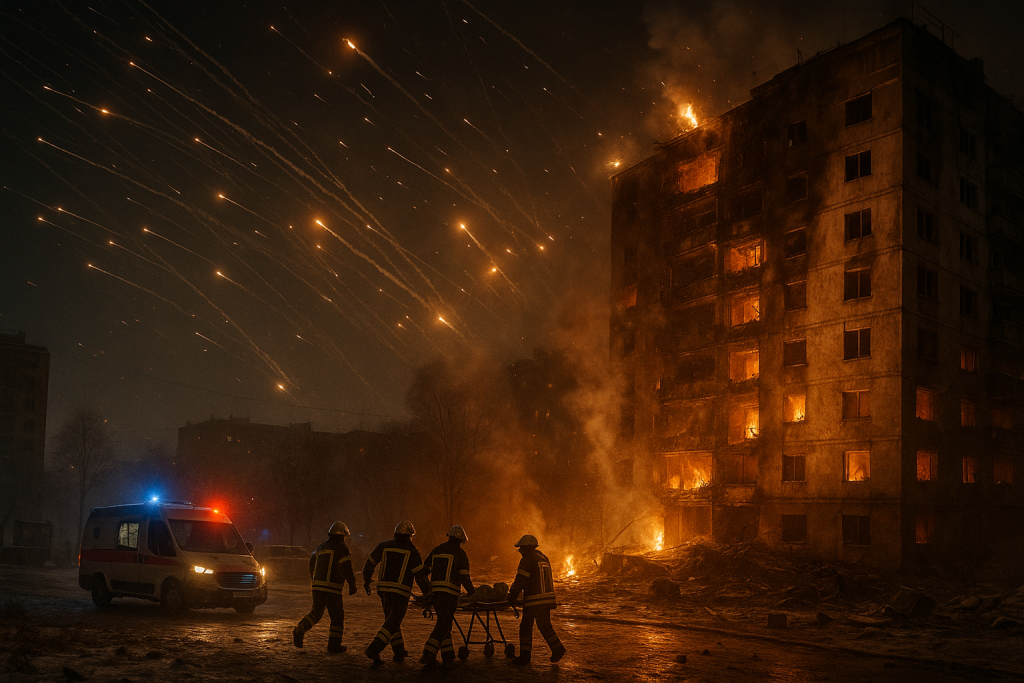 Aerial Assault on Ukraine